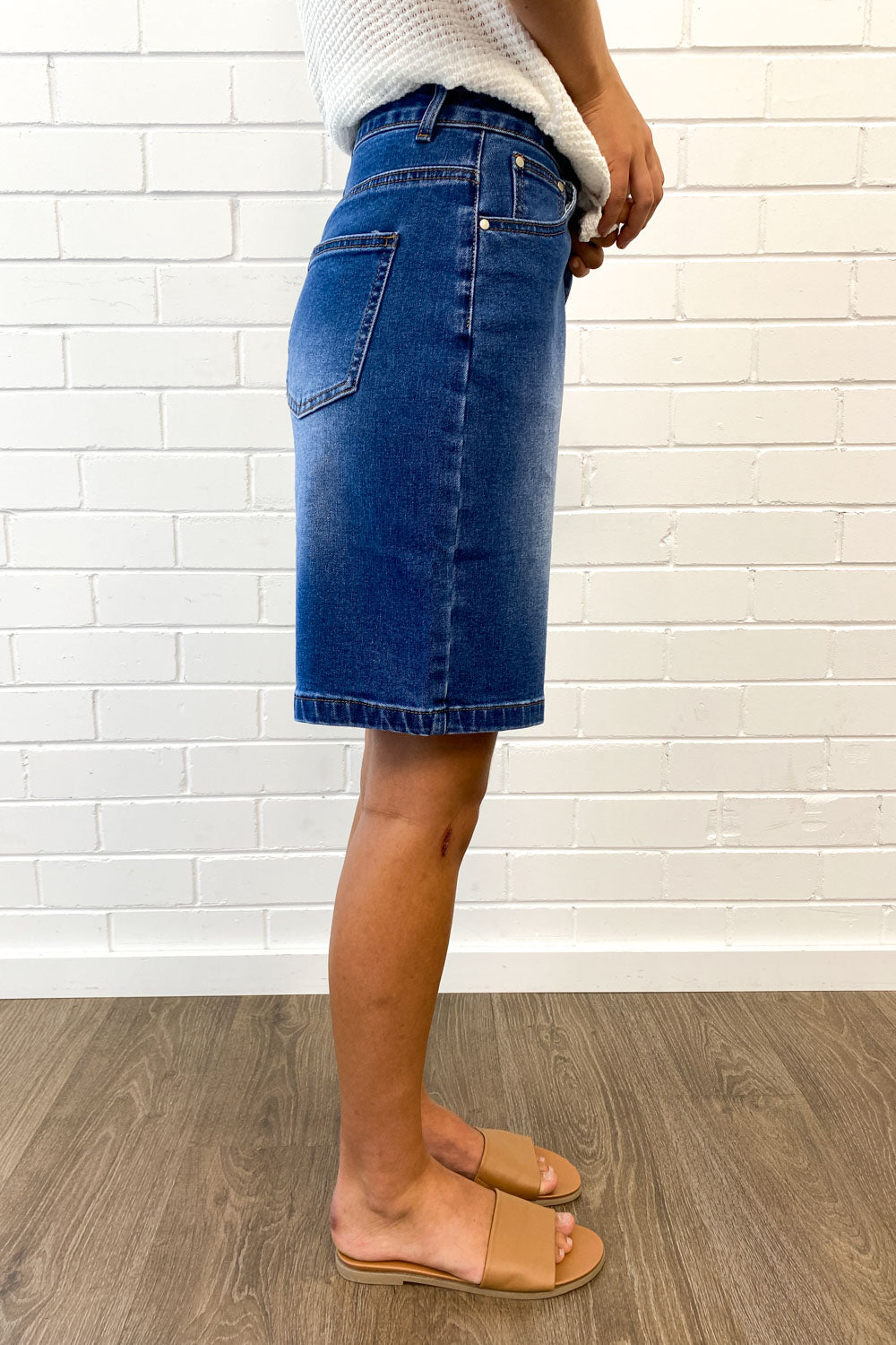 Kayla Denim Jorts