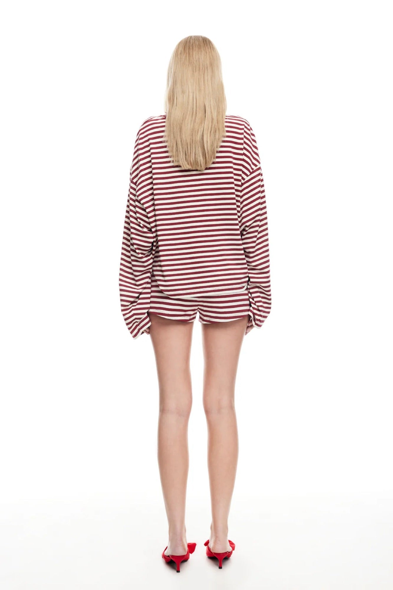 Kourt Bloomers Wine Stripe