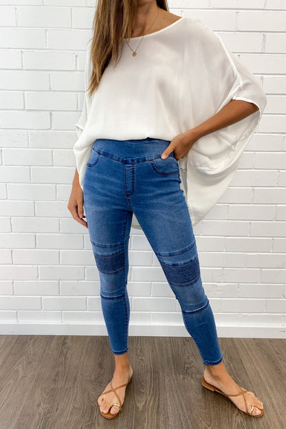Panel Jeans Petite