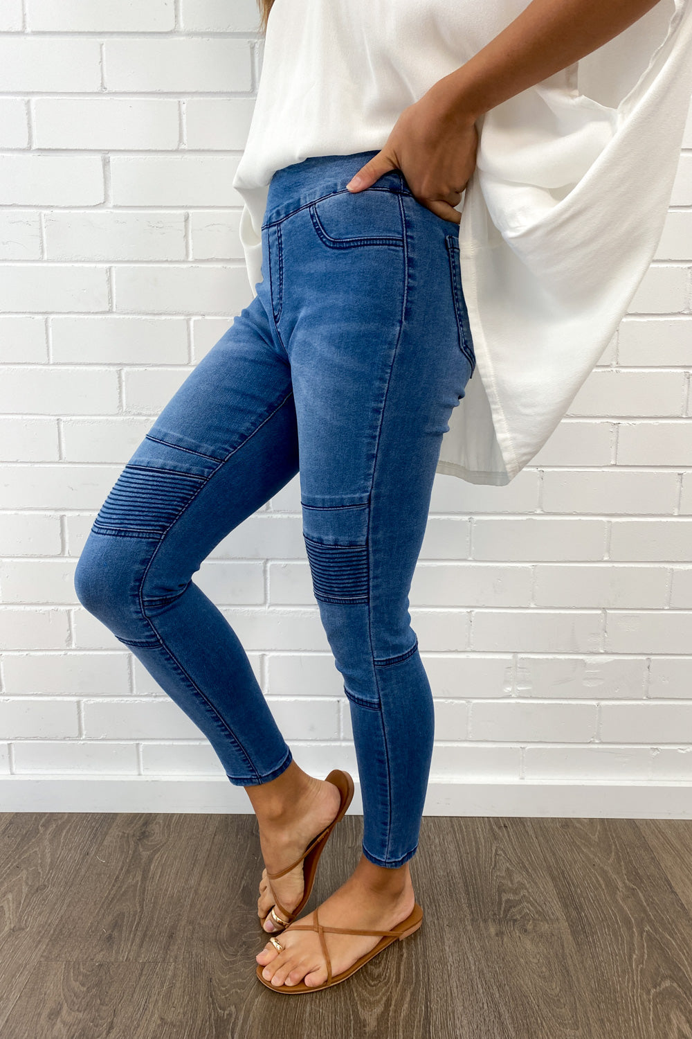 Panel Jeans Petite