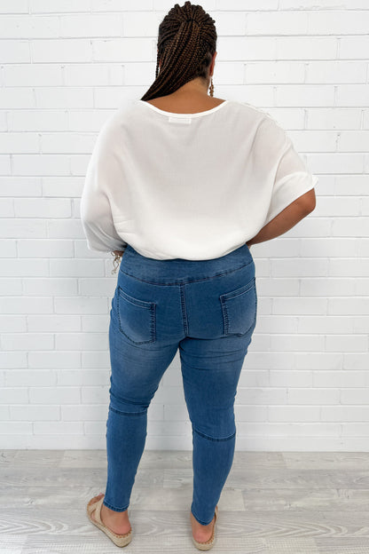 Panel Jeans Petite