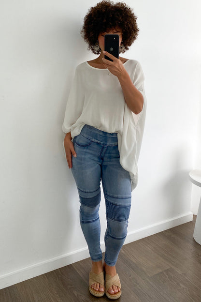 Panel Jeans Petite