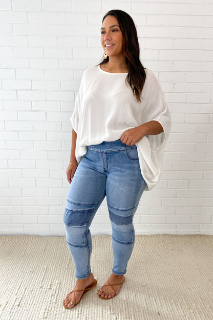 Panel Jeans Petite