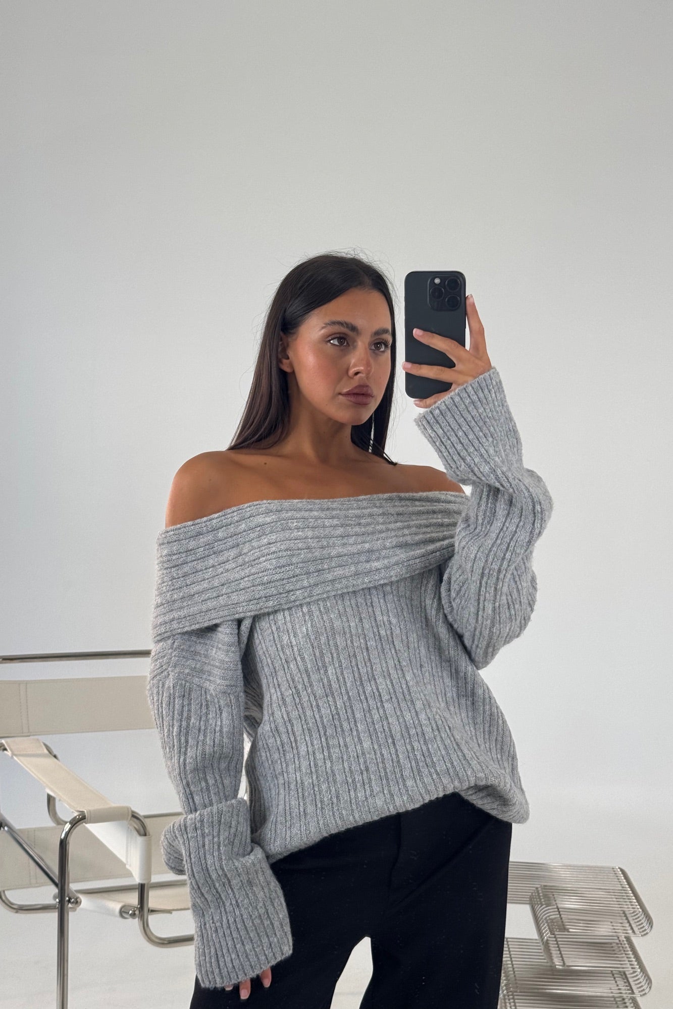 Zaali Knit Grey