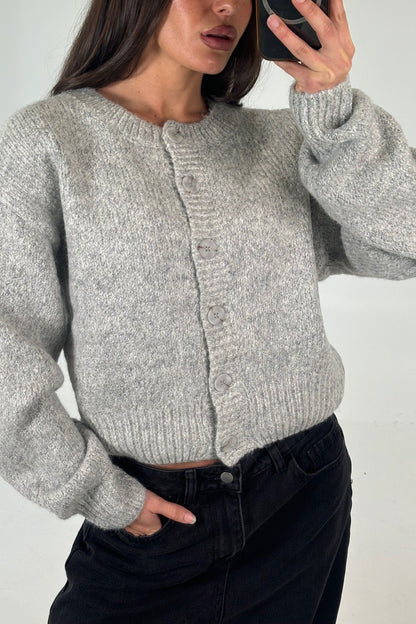 Sandra Cardigan Grey