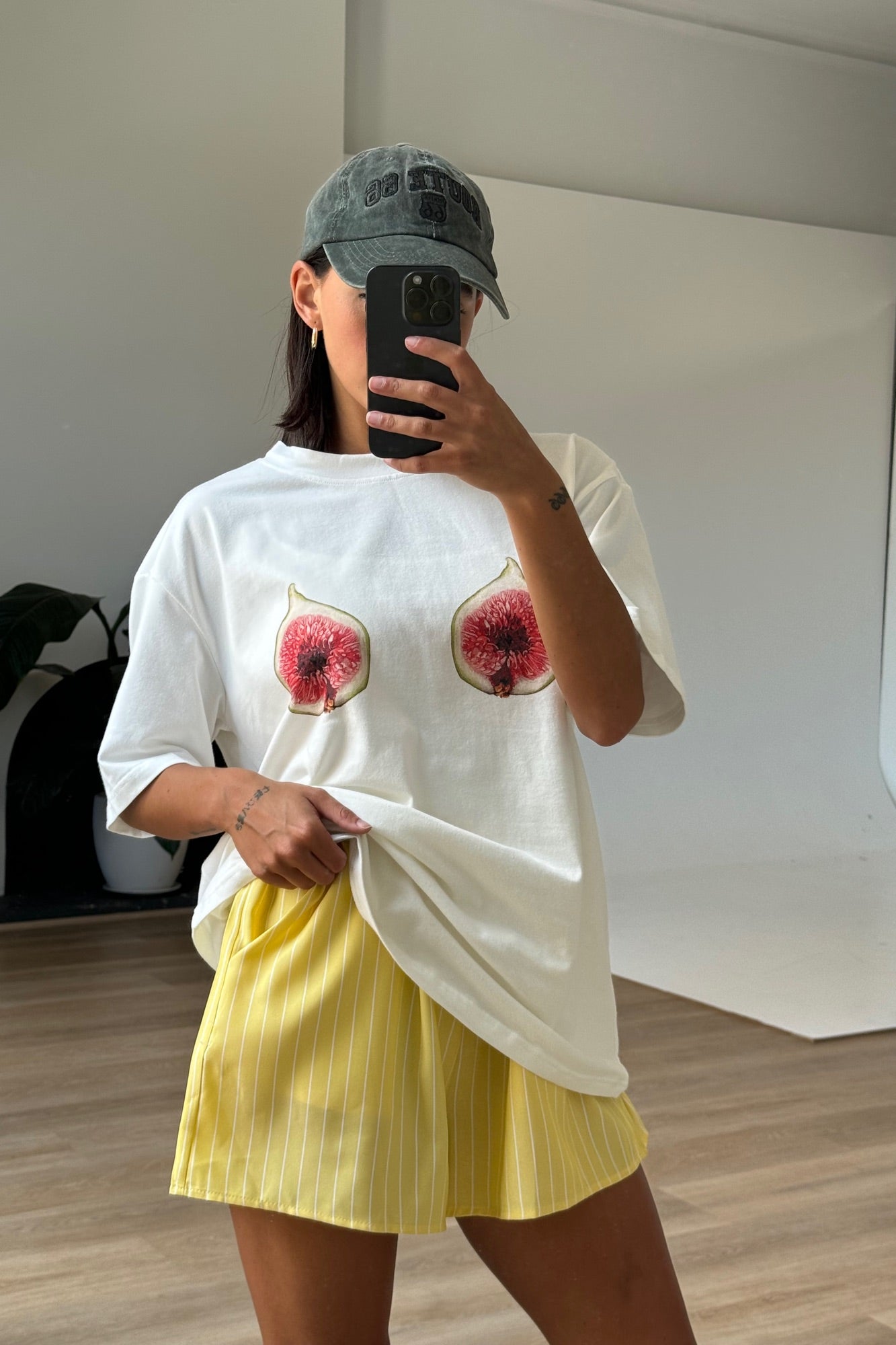 Taffy Short Yellow/White - FINAL SALE