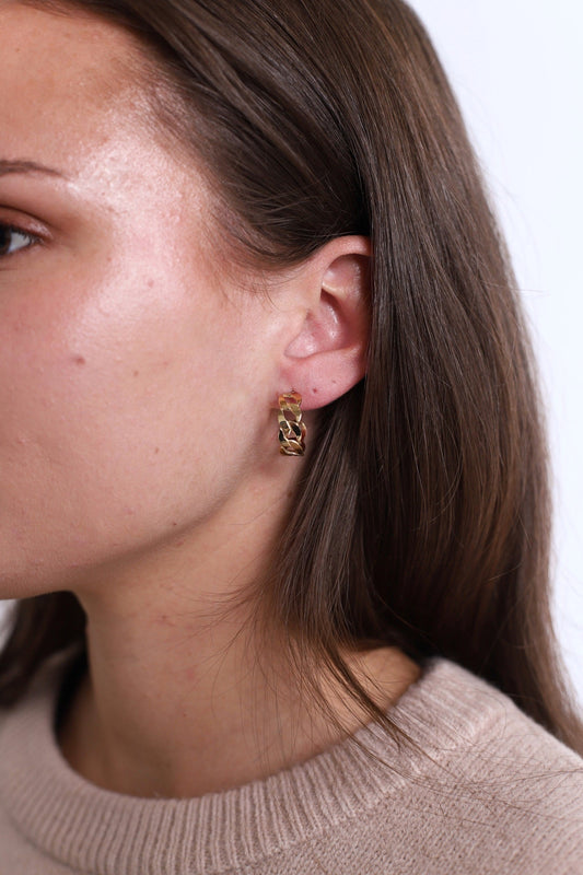 Eva Hoop Earring Gold