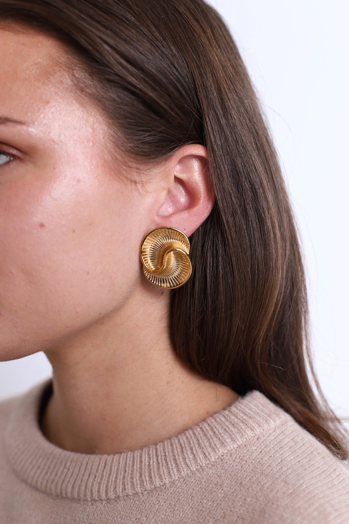 Gigi Earring 18K Gold Plated