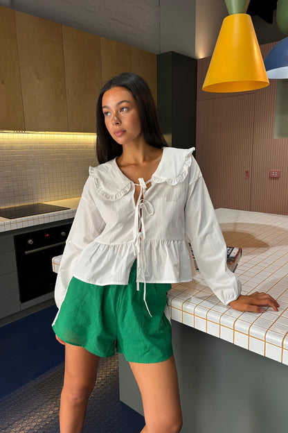 Ronnie Racer Shorts Green - FINAL SALE