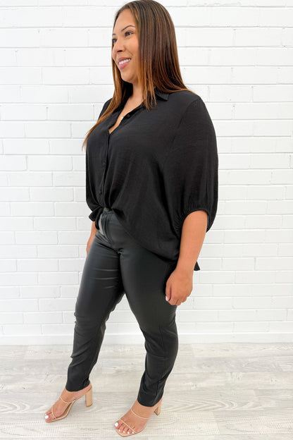 Pippa Wet Look Jeans