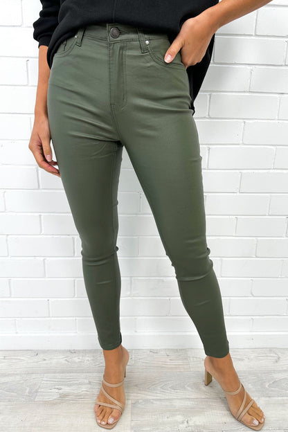 Pippa Wet Look Jeans