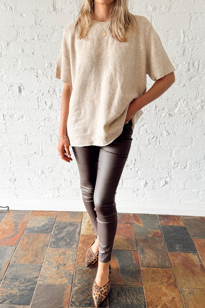 Pippa Wet Look Jeans