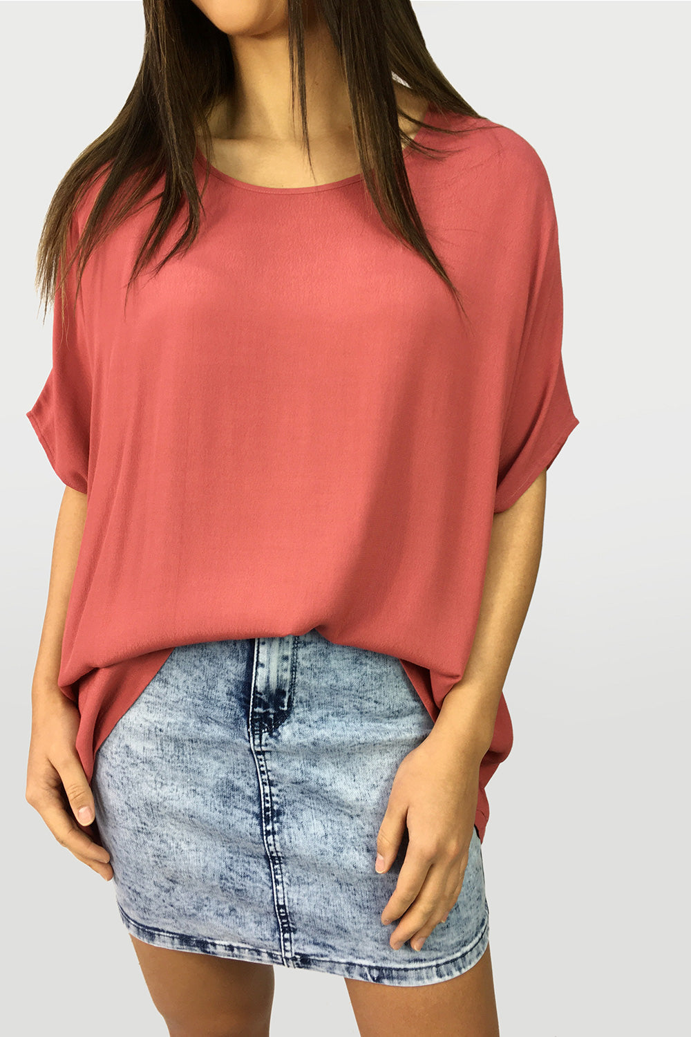 Zara Basic Drape Top
