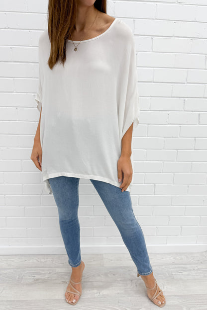 Zara Basic Drape Top