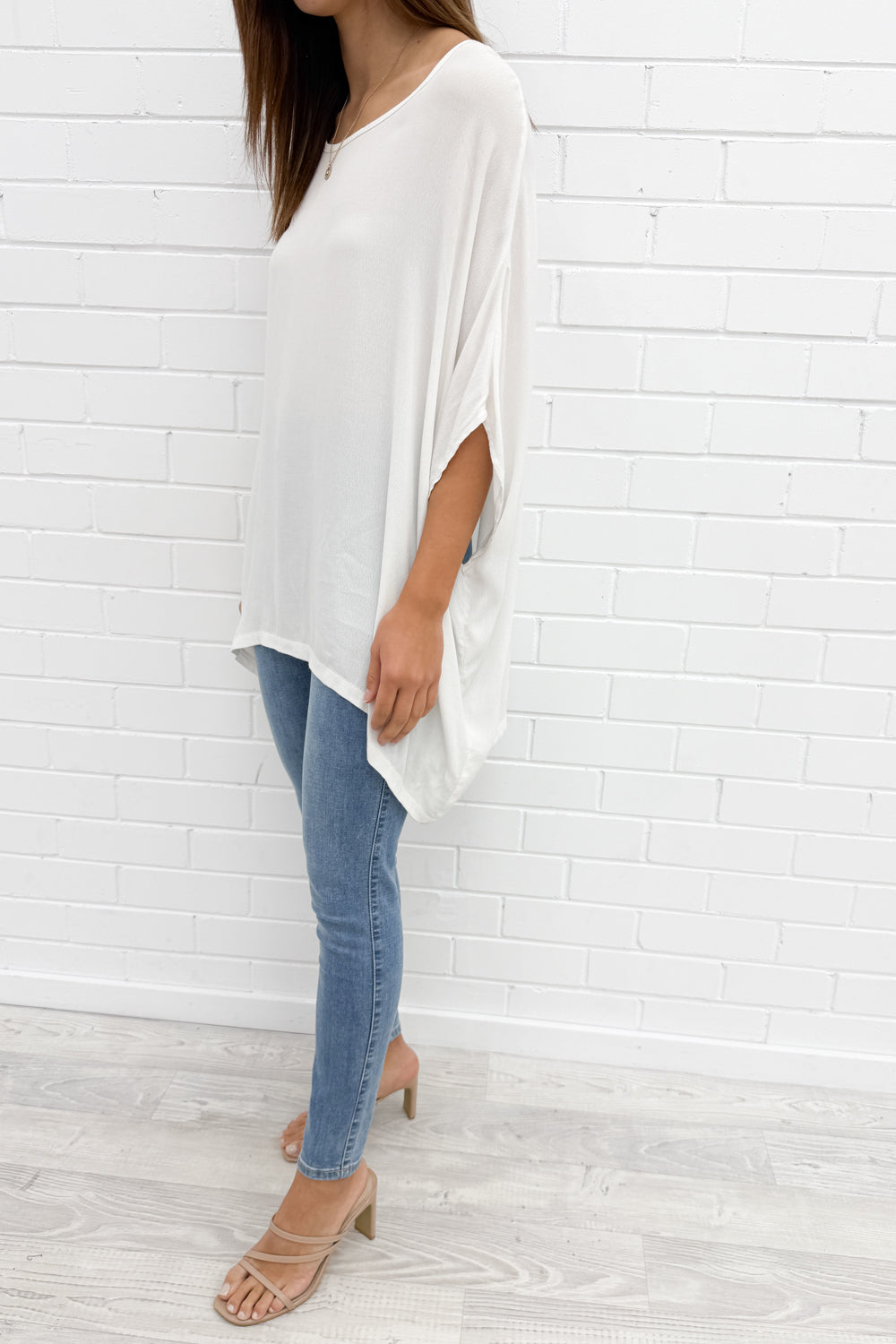 Zara Basic Drape Top