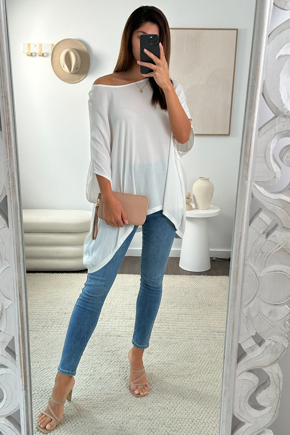 Zara Basic Drape Top
