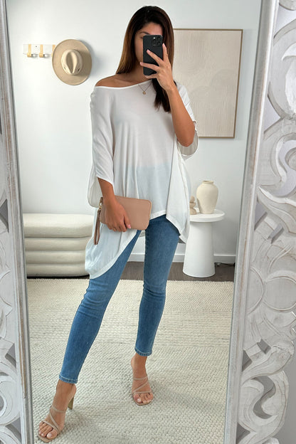 Zara Basic Drape Top