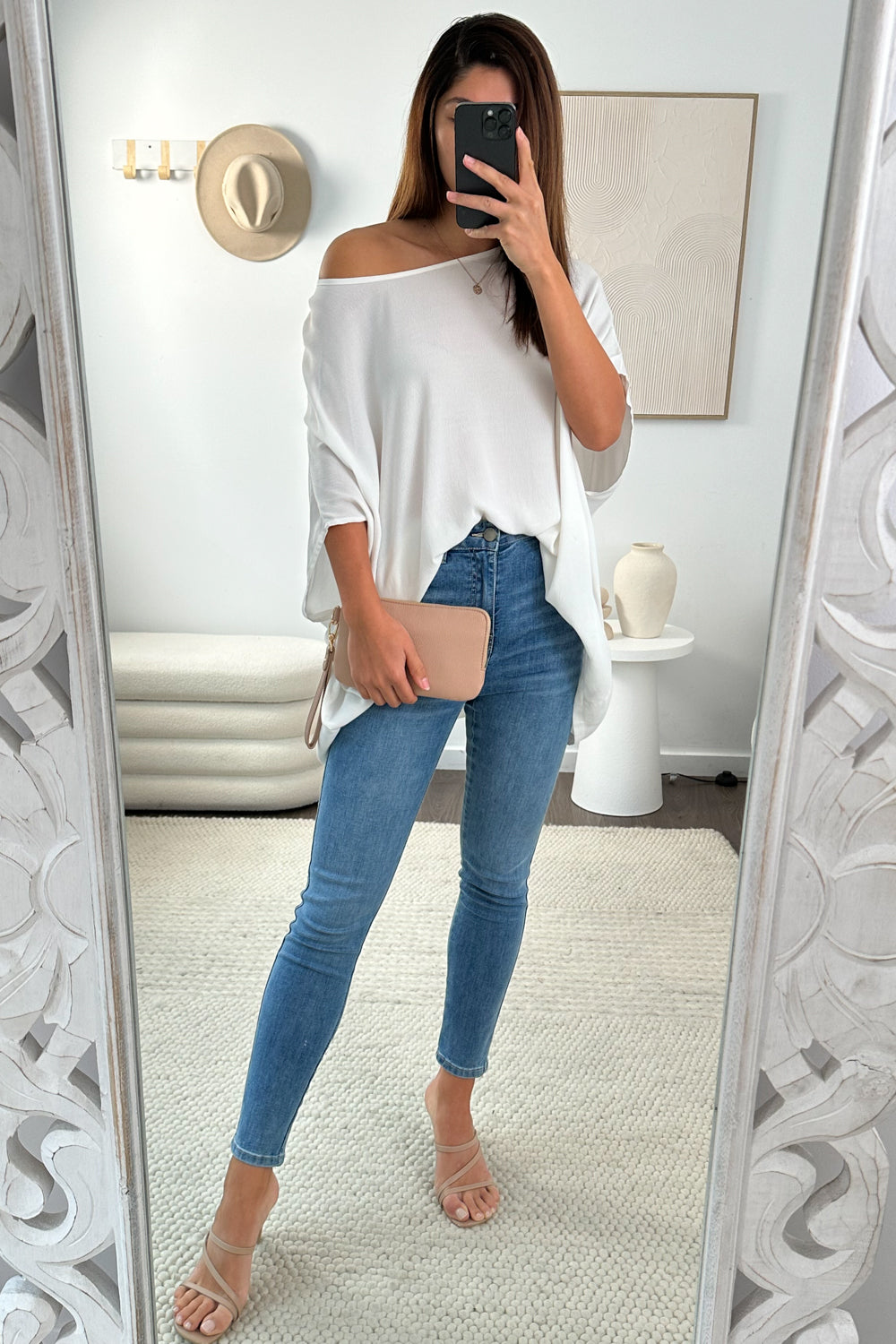 Zara Basic Drape Top