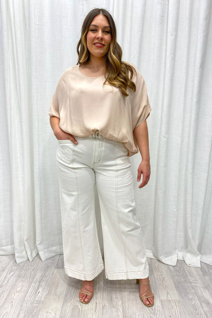 Zara Basic Drape Top